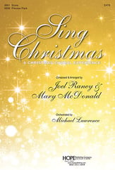 Sing Christmas SATB Choral Score cover